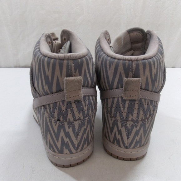 Nike Dunk Sky High Print Wedge Sneakers 5.5 - Picture 4 of 5